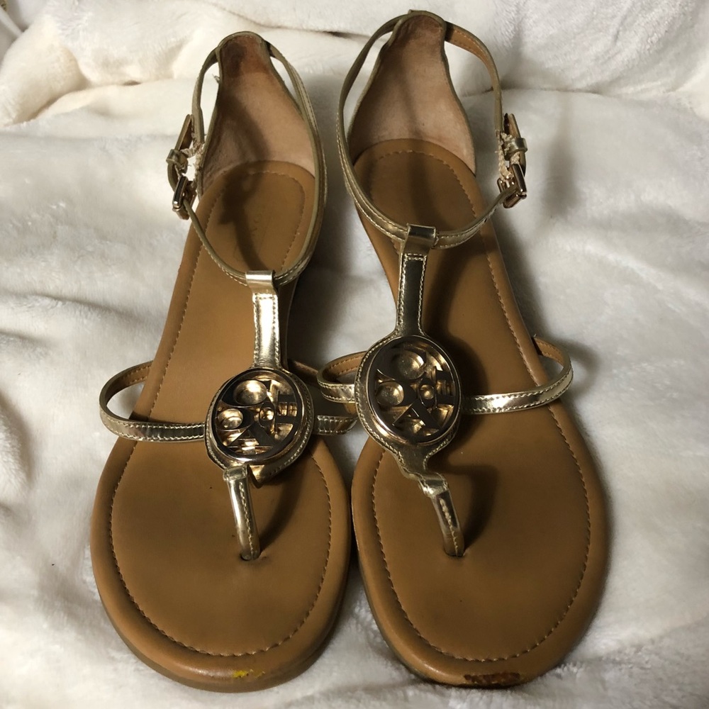 Coach Golden Sandals